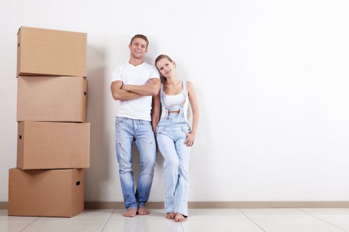Removal van prepared for a home move in Orpington