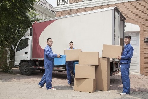 Removal van supporting a local move in Orpington
