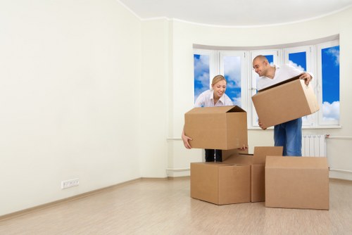 Commercial moving truck for office transport in Orpington