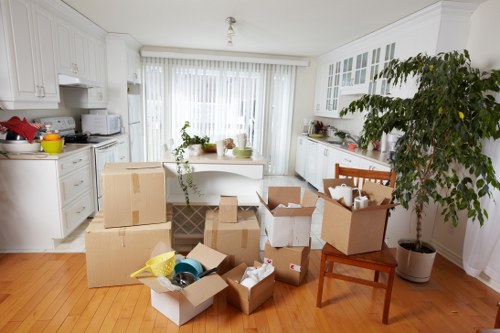 Prepared moving checklist for a house removal in Orpington
