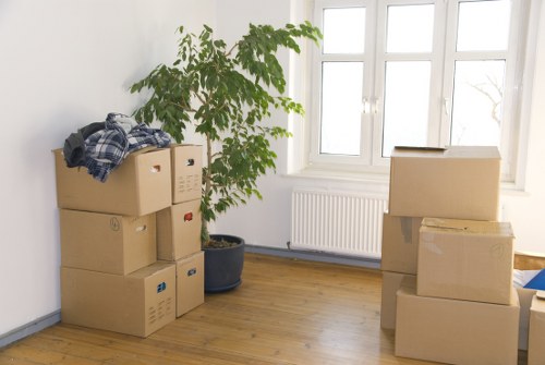 Furniture removal in an Orpington residential street