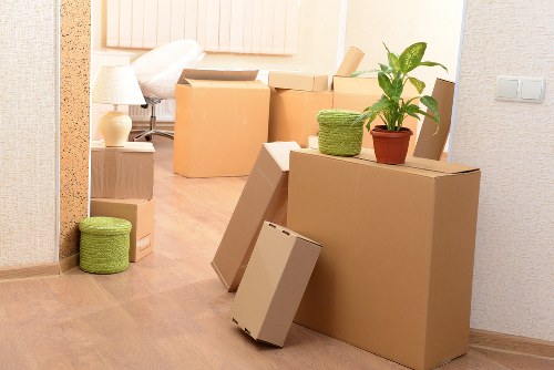 Moving van prepared for a house move near Orpington