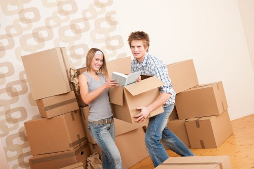 Risk assessment and planning before loading items for a man and van job