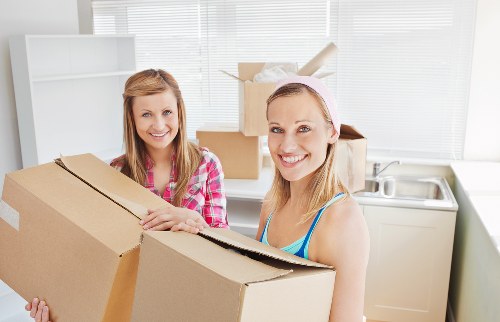 Customer choosing trusted payment options for a Man With Van Orpington service
